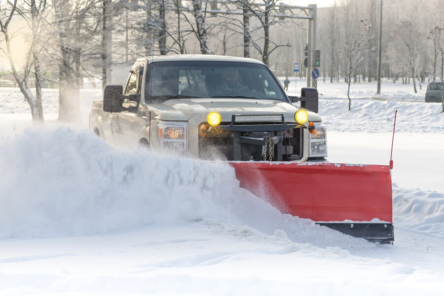 Snow Plowing by MRO Landscaping LLC