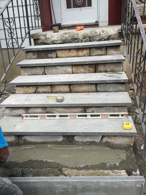 building steps 