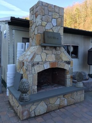 Fire Pit Construction in Redding by MRO Landscaping LLC